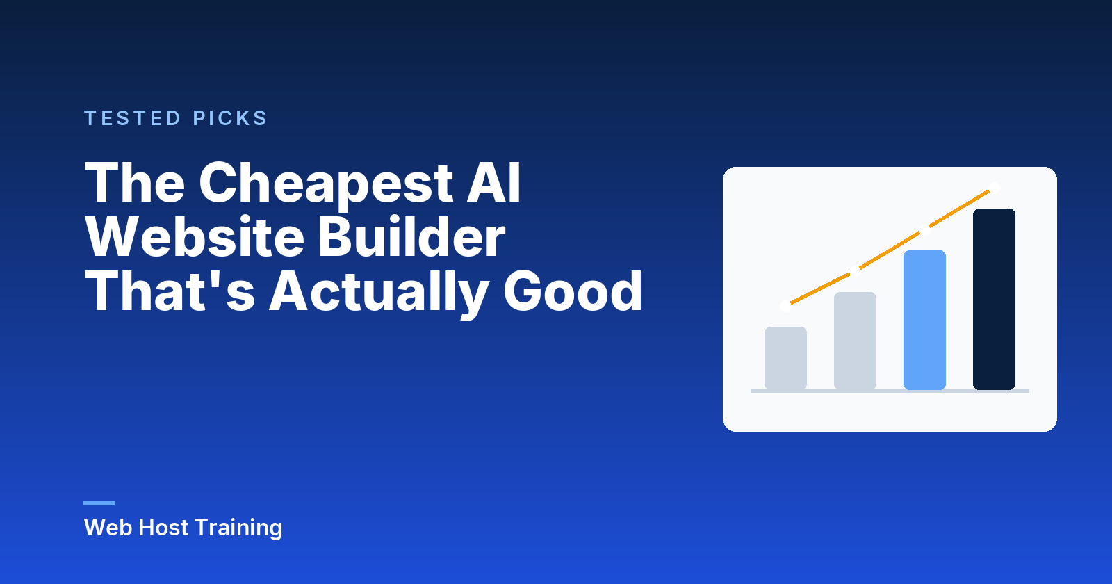 The Cheapest AI Website Builder That's Actually Good