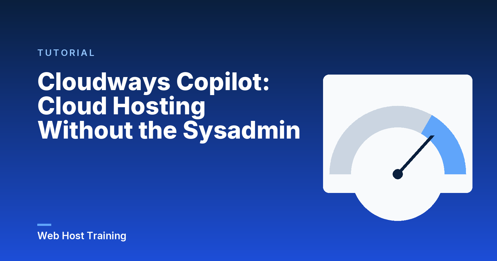 Cloudways Copilot: Cloud Hosting Without the Sysadmin