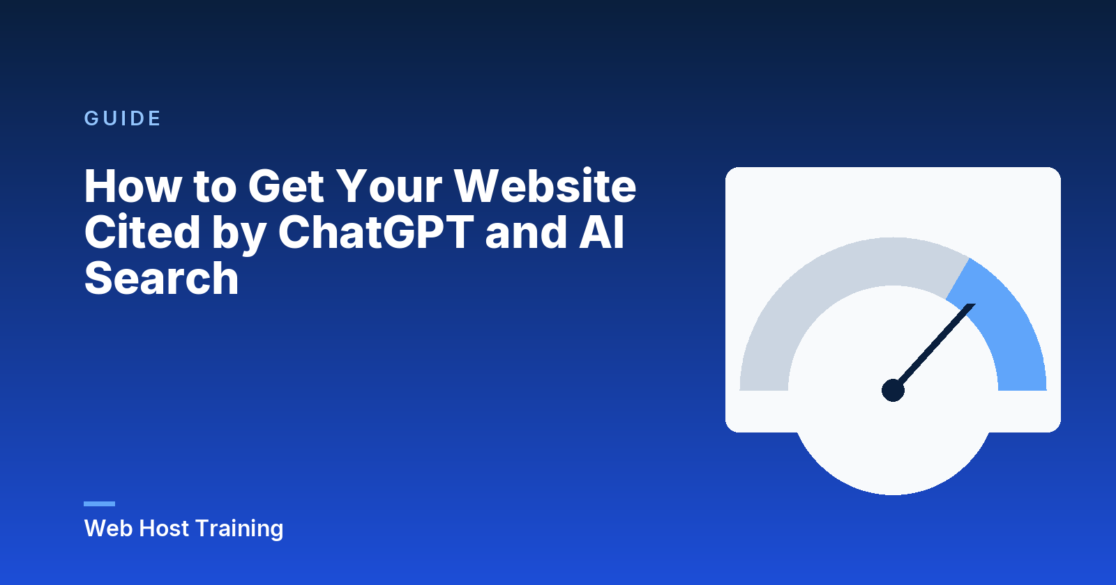 How to Get Your Website Cited by ChatGPT and AI Search