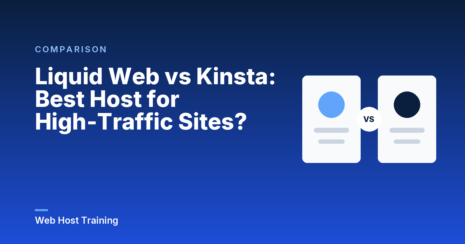 Liquid Web vs Kinsta: Best Host for High-Traffic Sites?
